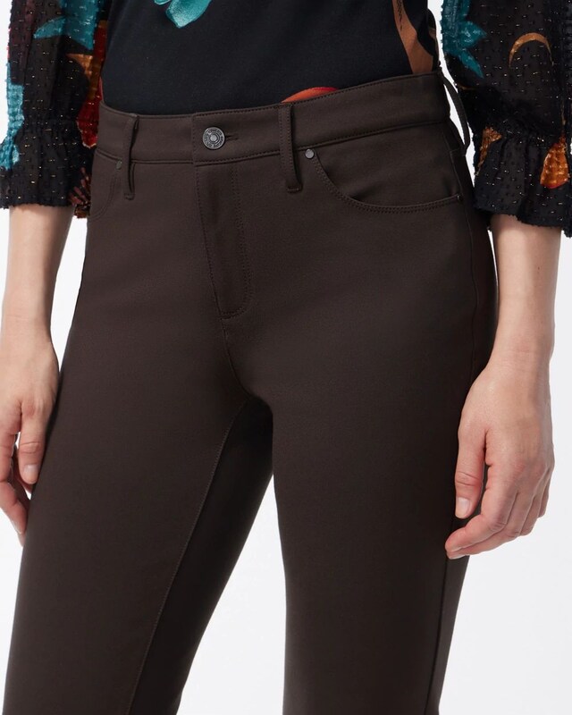 Ponte 5-Pocket Slim Pants - image 4